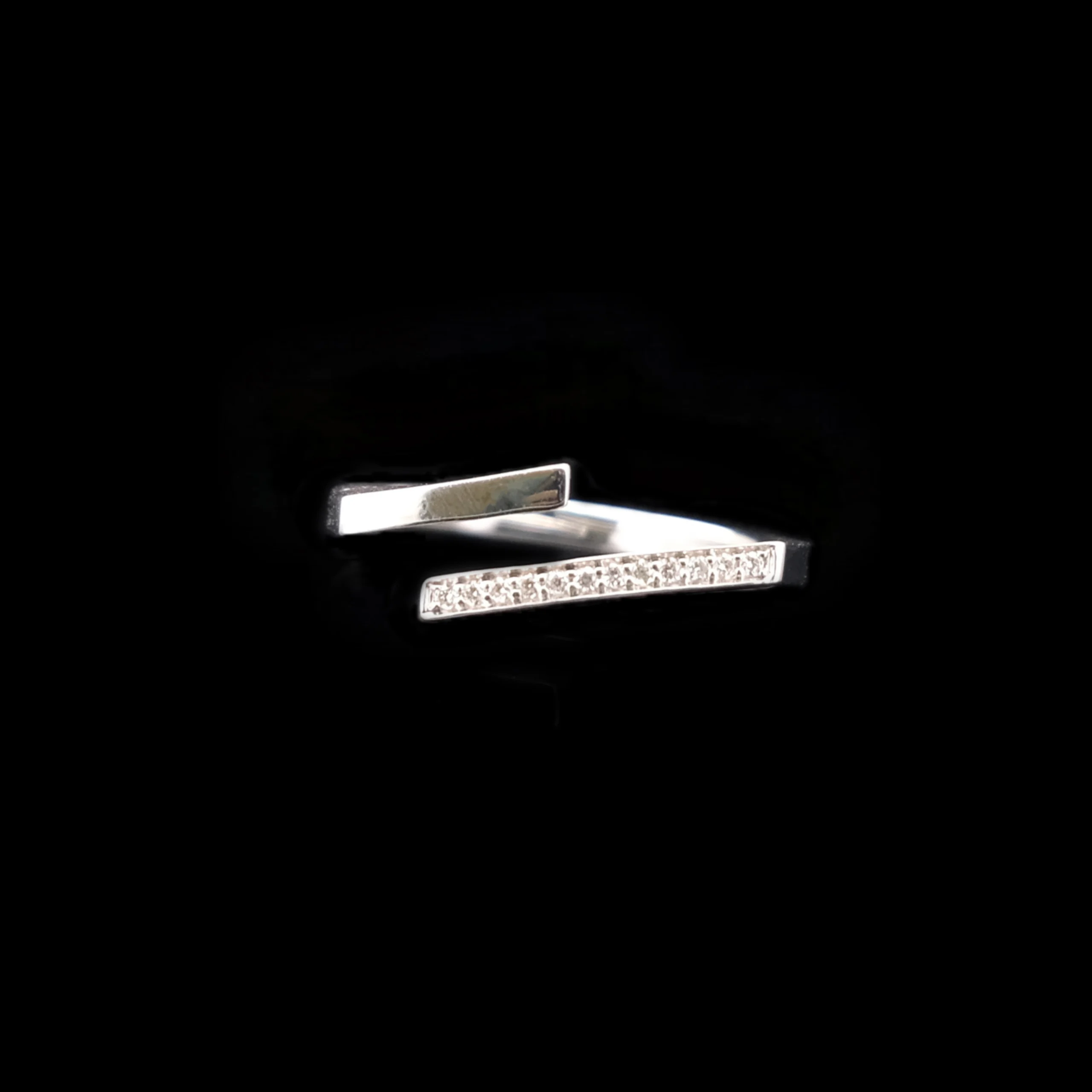 Side by Side Diamond Ring